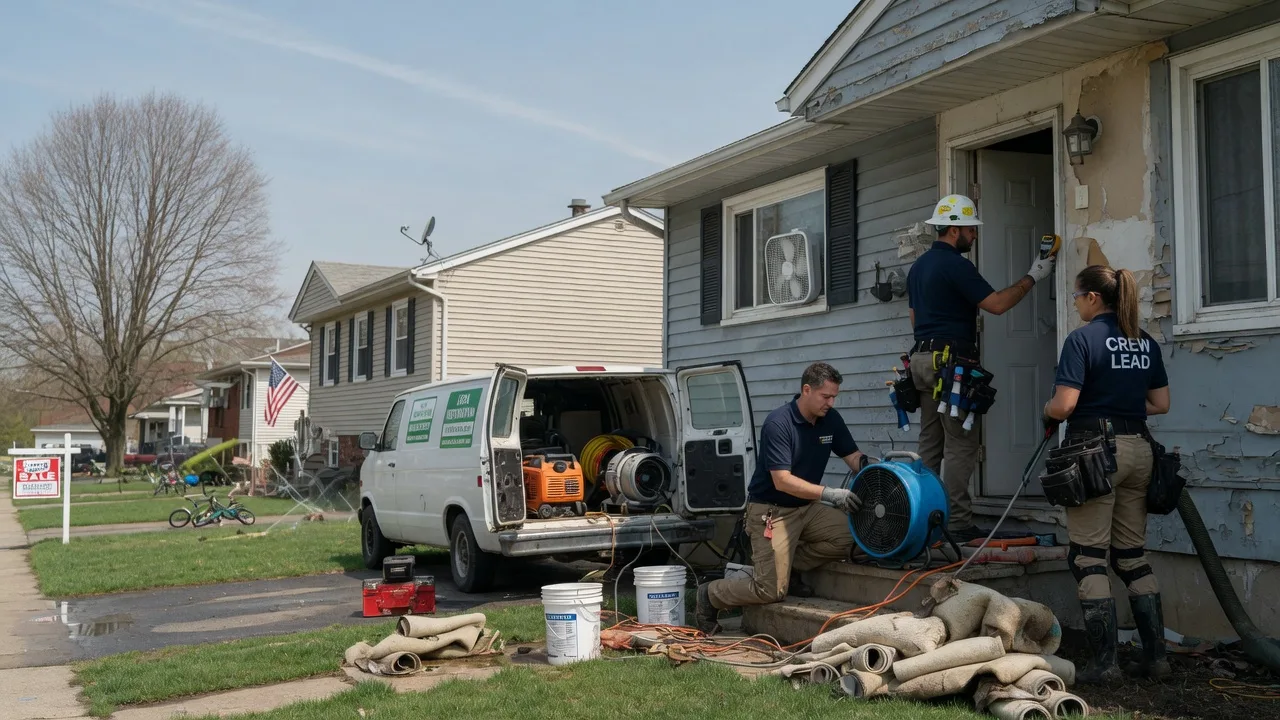 Flood Cleanup in East Jordan, MI near me